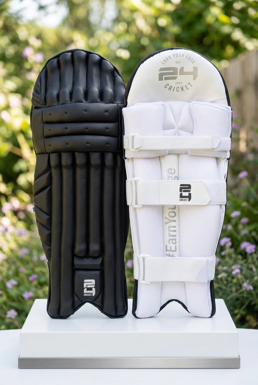 24Cricket Silver Edition Batting Pads